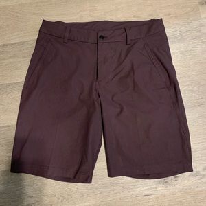 Lululemon plum men’s shorts